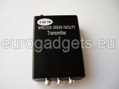 Powerful wireless AV signals transmitter and receiver 2W