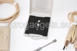 Magnetic headset with a 