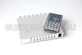 Monitoring system with remote control