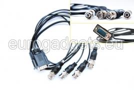 Four-channel video receiver