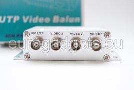 Four channel video balun - U204