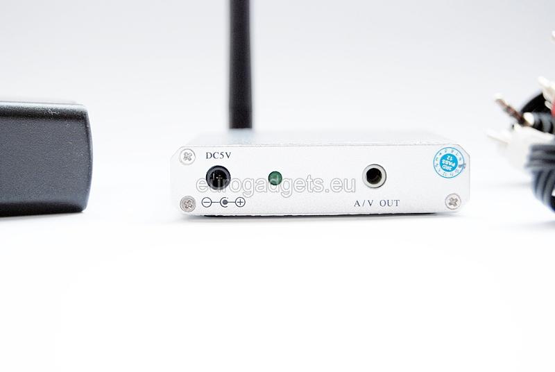 Receiver for wireless cameras 2.3/2.4 GHz