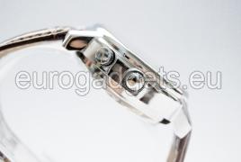 Camera in a watch with leather strap