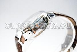 Camera in a watch with leather strap