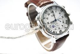 Camera in a watch with leather strap