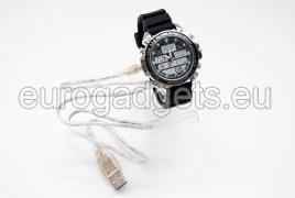 Camera with motion detector