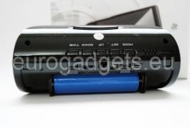 Digital clock with HD camera