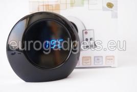 Electronic alarm clock with camera