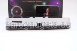 Door peephole with motion detector